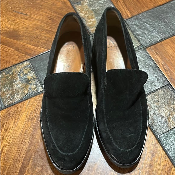 Other - Women’s Aquatalia Black Suede Kelsey Loafers